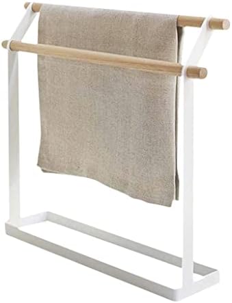 Slsfjlkj Removível Toalheiro Jóias Stand Stand Standing Towel Rack Acessórios para a sala de estar do banheiro 38 x 32 x 8cm