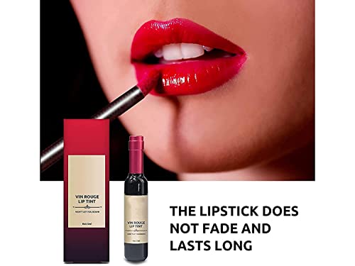 Flipnex Wine batom fosco fosco de longa duração Bets de lábios à prova d'água Conjunto de tinta labial Lip líquido Lipstick