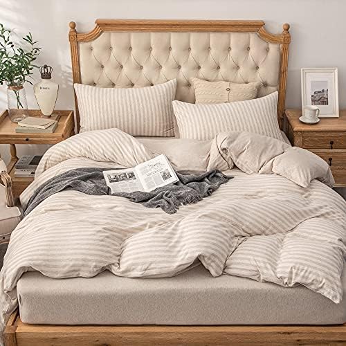 Pure Era Jersey Knit Duvet Capa Conjunto