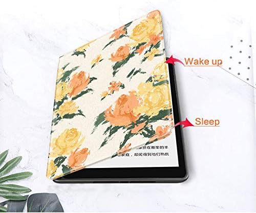 Caso do leitor de eBook Fangduhui, clássico Sleep Case para Kindle 2019 10ª Geração Capa 2018 Paperwhite 4 Magnetic Smart Shell