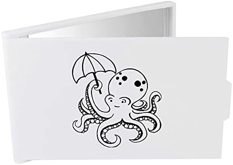 Azeeda 'Octopus with Umbrella' Compact / Travel / Pocket Maquia