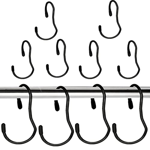 Apalie 10 Pack Black Purse Hanger para Closet, Twist Design Gols