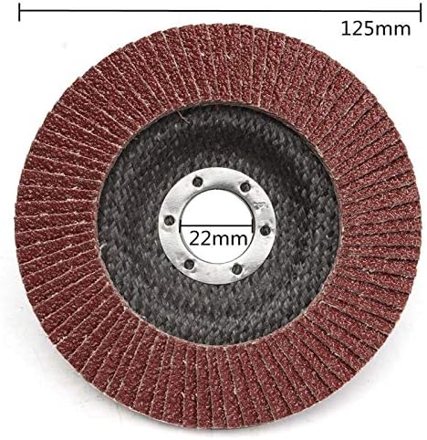 Mountain Men Ferramentas Profissionais 125mm 5 polegadas FLAP DISC 40/60/80/120 DISCOS DE LIDADE DE GRITA