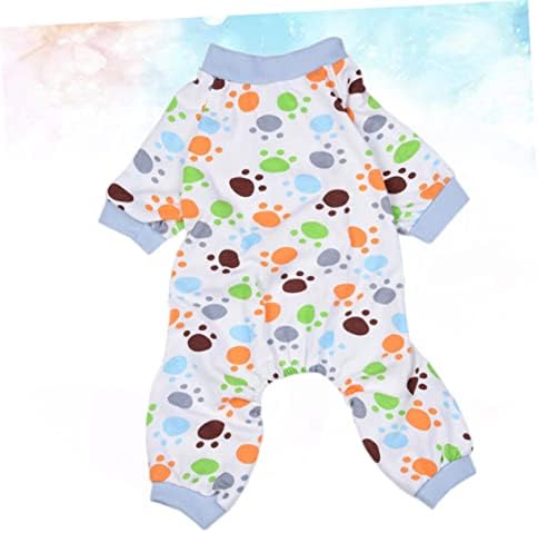 Patkaw Sleepwear calça calças de caldas de casa 1pc puppy boates boates de animais de estimação gato quente pijamas de animais