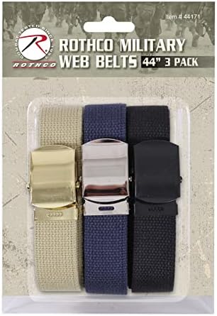 Rothco Web Belts em 3 pacote