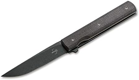 Boker Plus Urban Trapper Linear Micarta Faca dobrável de bolso 01BO705