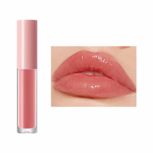 Xiahium Girls Lip Glosses Um laboratório nutritivo não gorduroso hidratante duradouro e colorido Lip Gloss Gloss Gloss