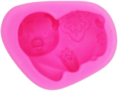 Longzang Cute Porco S0164 Arte artesanal Silicone Mold Craft Moldes