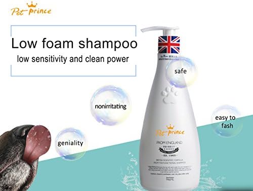 Príncipe de animais de estimação todas as minlaturas naturais pinscher shampoo-31.9oz.