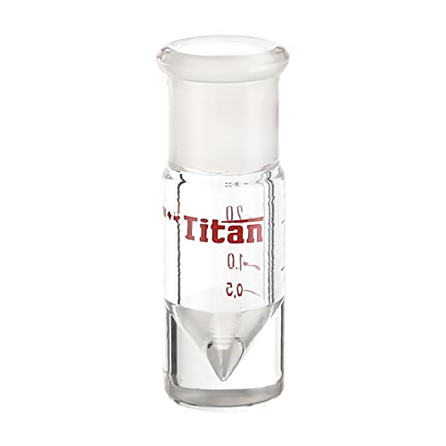 ADAMAS-BETA 3ML Micro reação frasco, articulação de 14/20, vidro de parede pesada de parede