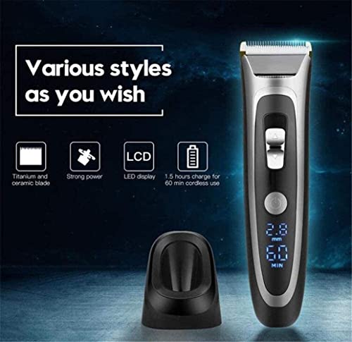 Ferramenta de corte de cabelo, conjunto de armadilha de cabelo, cabelos profissionais recarregáveis ​​Clipperm Child Hair Clipper