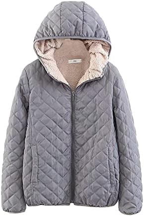 Casacos de inverno para o casaco de zíper de manga comprida 2023 feminina, forrada com jaqueta quente de veludo com