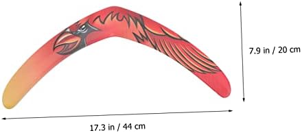 Besportble boomerang voando para crianças por prazer voar a avião ao ar livre jogos de atividades clássicas bumerangue