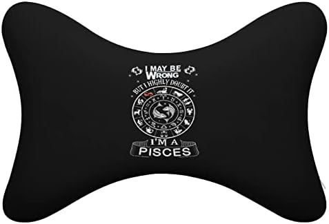Piscos Constellation 2pcs Carconha travesseiros de pescoço de carro respirável Auto-restaurante Cushion Confirma travesseiro de