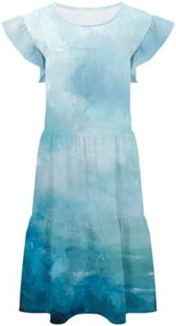 Miashui petite maxi vestidos mulheres primavera e verão férias casuais