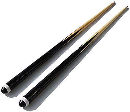 TGA Sports 36 Billiard/Pool House Cue Stick - Conjunto de 2, shorty pistas