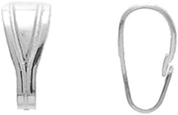 30pcs adabele autêntico 925 pingente de prata esterlina fiança 13 mm grande encaixe de clipe de pendente aberto para jóias fabricando