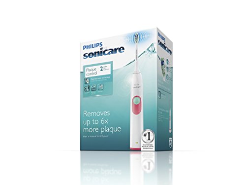 Philips Sonicare 2 Série Placa Controle Recarregável escova de dentes elétrica, HX6211/92, cor: Blue profundo