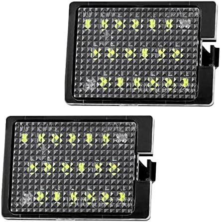 ALI2 2PCS Placa LED Placa Luz traseira Luz de luz Substituição para 2014-2022 Dodge Durango