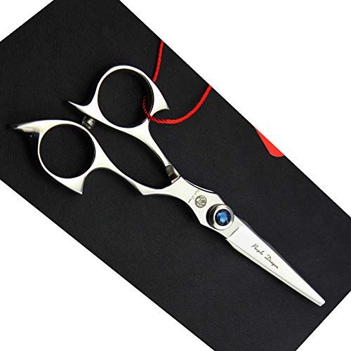 Purple Dragon 6,0 polegadas Salon Salon Scissors Rainning com bolsa- Perfeito para cabeleireiro profissional