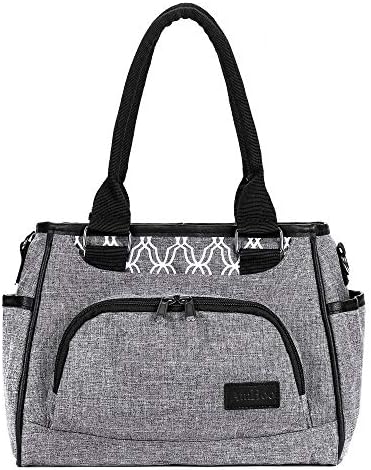 Baga de lanchonete reutilizável para mulheres para mulheres Piqueniques isoladas de piqueniques de piqueniques de piqueniques top satchel