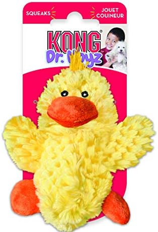 Kong Duckie Dog Toy, extra pequeno, amarelo