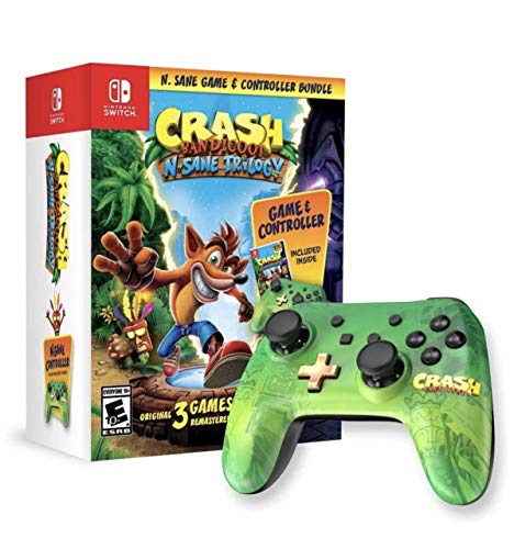 Crash Bandicoot: N. Sane Trilogy & Controller Bundle - Nintendo Switch