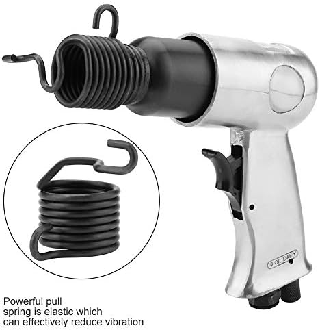 Air Hammer, 150mm Industrial Handle Tipo reto Tipo pneumático Ferramenta com kit de ferramentas de bits de chisel