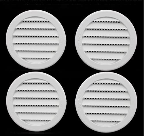 3 Round Plastic Louver Louver Soffit Air Vent Screen Screen Grille Tampa