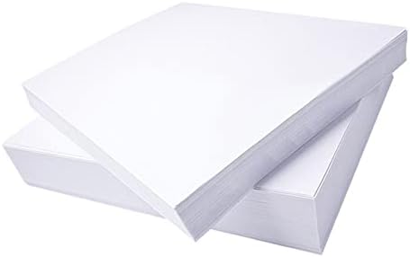 Fancyes 50 folhas Libere papel reutilizável papel de substituição Double sidesed para suprimentos de bordados, 148x210mm