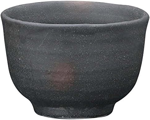 Yamasita Craft 11409300 Bizen Style Quatro tigelas, 4,5 x 4,5 x 3,1 polegadas