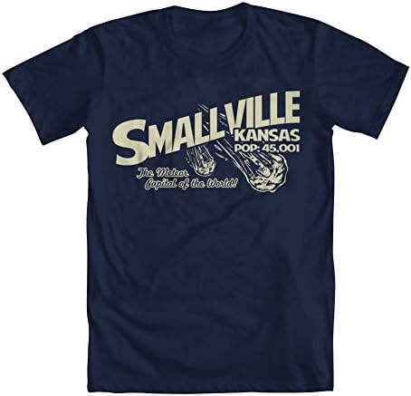 Camiseta geek smallville kansas masculina