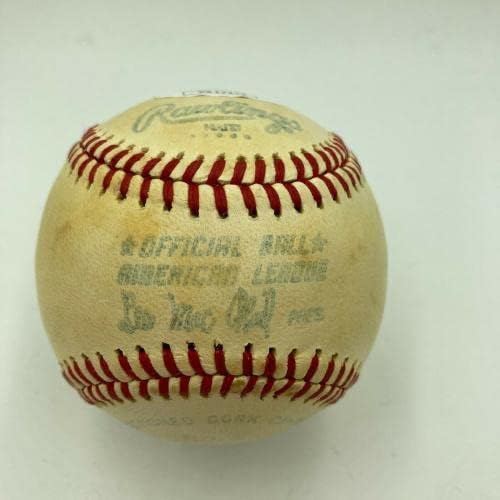 Hank Greenberg Single assinou o vintage da liga americana Baseball JSA COA - Bolalls autografados