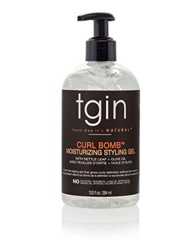 Tgin Curl Bomb hidratante em gel e mousse hidratante de chicote de mel