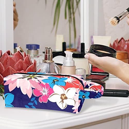 Bolsas de cosméticos para mulheres, bolsas Bolsas Bolsas de maquiagem de organizador de maquiagem Meninas de maquiagem, Flores de