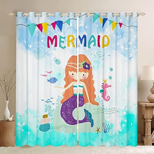 Erosebridal Green Dinosaur Janela Cortinas de desenhos animados Dinos cortinas conjuntos para crianças meninos meninas