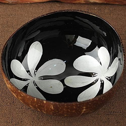 Jiecikou Coconut Shell Decorativo Recipiente de armazenamento Decoração em casa 1