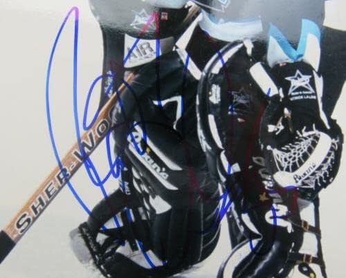 Patrick Lalime assinou Autograph 8x10 Photo I - fotos autografadas da NHL