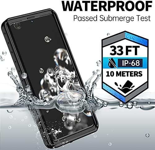 Beastek para Samsung Galaxy S20 Case impermeável, NRE, estojo IP68 à prova de choque com protetor de tela integrado de protetor
