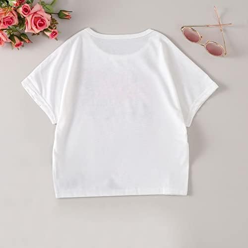 Bebês unissex Babies Mantenha curta Camiseta Animais de desenho animado Camiseta curta Girls de algodão Camiseta Camiseta