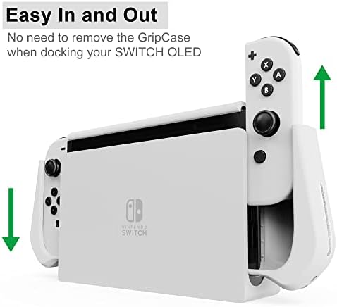 Switch OLED Case for Nintendo White ， Switch Lite Case Turqueise