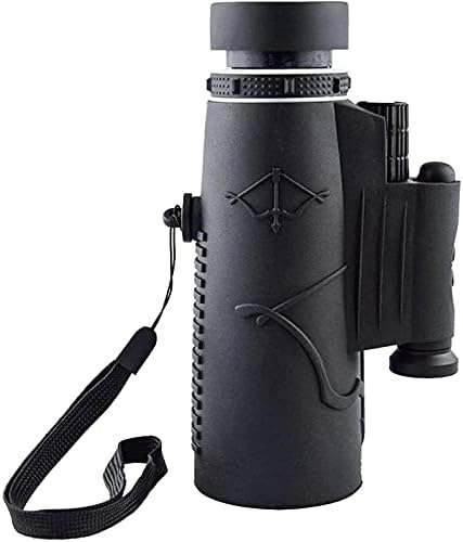 Telescópio adulto preciso, binóculos telescópios monoculares de alta potência, 50x Black Outdoor Caminhando Campo HD Monocular