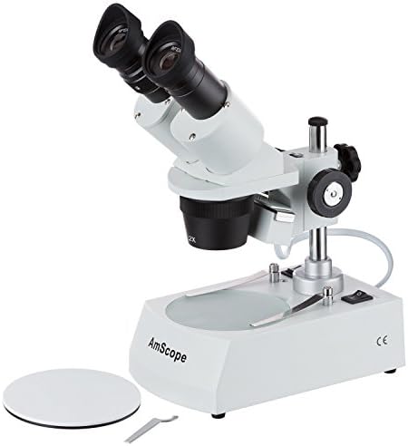 Microscópio estéreo binocular montado para a frente se306r-P, oculares WF10X, ampliação de 20x e 40x, objetivos 2x