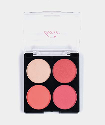 Rubi beijos nus blusher bochechas doces paleta