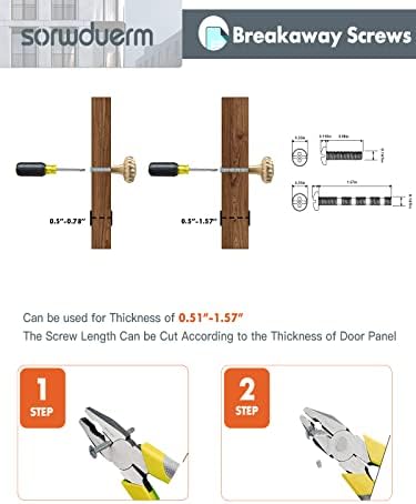 Sorwduerm 5 Pack Armário de ouro botão de cozinha cômoda de latão puxa gavetas armário de banheiro hardware hardware butta redonda