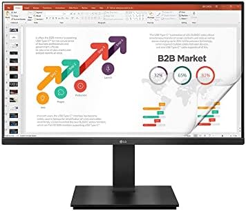 Celicioso Impacto Anti-Shock Sheatroof Screen Protector Film Compatível com LG Monitor 24BP450s