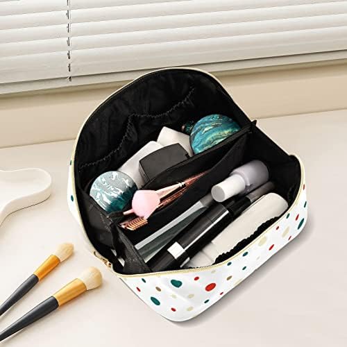 Saco de cosméticos para mulheres viagens de viagem com manuseio portátil Multi-funcional bolsa de higiene pessoal grande