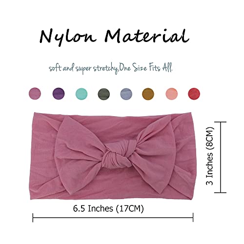 Babas de nylon baby Elastics de cabelos para cabelos para meninas recém -nascidas para crianças infantis infantis banda de cabelo