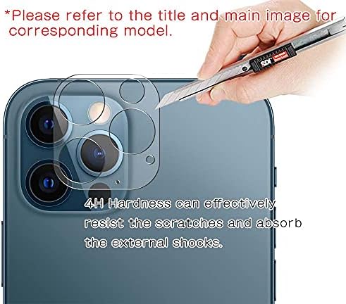 PUCCY 2 Pack Camera Lens Protector Film, compatível com Fujitsu Docomo Arrows V F-04e Fujitsu TPU Câmera adesiva （Não