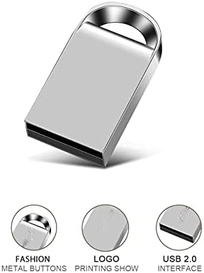 Twdyc Super Mini USB Flash Drive 8GB 16GB 32GB 64GB 128 GB à prova d'água Pendrive USB 2.0 Stick Tiny Pen Drive Memory Stick para